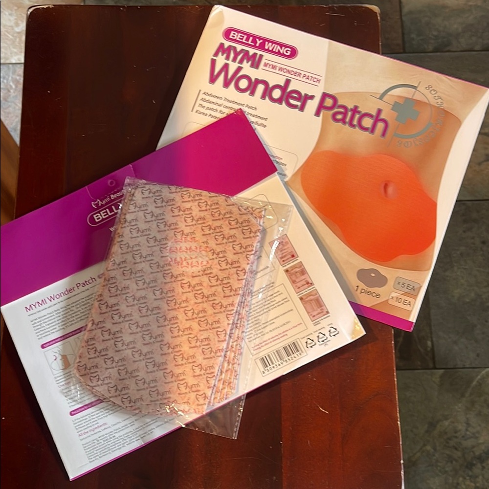 Orange Skincare Patches with Micro-Texture